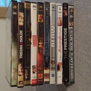 10x DVD Movie Collection - Various Genres